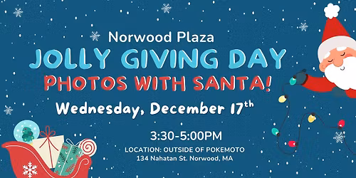 Jolly Giving Day - Photos with Santa