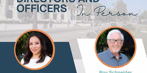 Educational Event: Fiduciary Duties & Liability of Non-Profit Directors and Officers - Presented by 