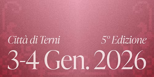 Stage e Rassegna di Natale citt\u00e0 di Terni.- 5\u00b0edizione