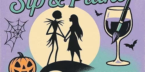 The Nightmare Before Christmas Sip & Paint