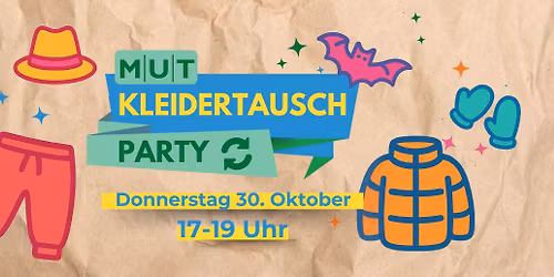 Charity Swap - die Kleidertauschparty mit MUT