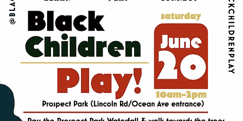 Black Children Play!date: Juneteenth Edition!