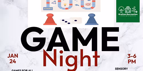 Family Board Game Night - 2025 Grafton Rec
