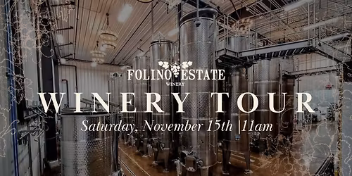 Winery Tour & Tasting