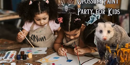 Opossum Paint Party for Kids ages 5-17