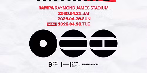 BTS Tampa Tickets
