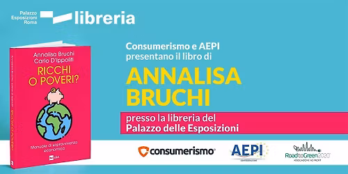 Presentazione del libro "Ricchi o poveri" di Annalisa Bruchi