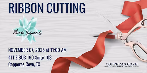 Ribbon Cutting: Phoenix Botanicals