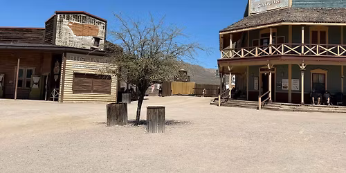 Hung over and Hanging Out at Old Tucson Studios!