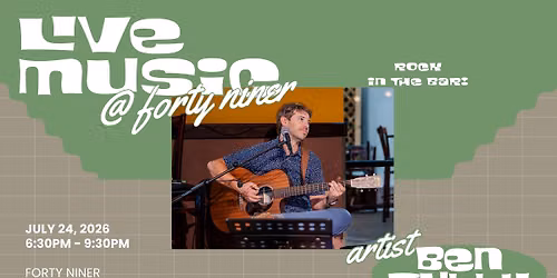 LIVE MUSIC - Ben Tully - INSIDE