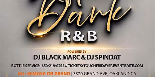 AFTER DARK R&B PARTY