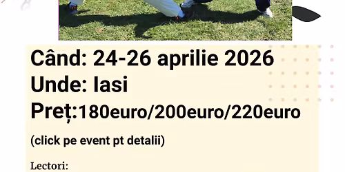 Retreat de Tai Chi&Qi Gong & Seara de film motiva\u021bional