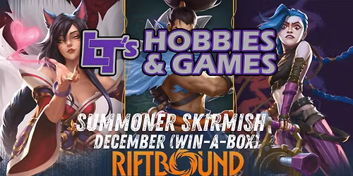 RiftBound TCG: Summoner Skirmish - December (Win-A-Box)