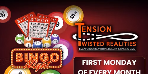 BINGO NIGHT @ Tension Twisted Realities [3 AUG 2026 7PM]