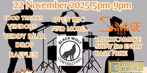 Music Has Healing Power Presented by Savage 4x4