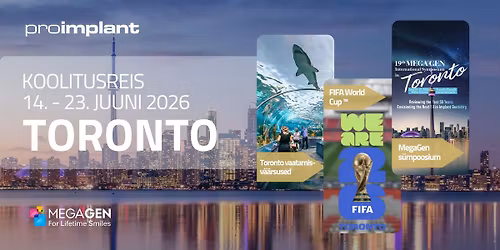 KOOLITUSREIS: 19th MGG Symposium Toronto, Kanada