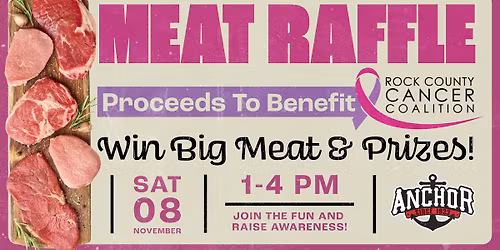 Meat Raffle To Benefit Rock County Cancer Coalition
