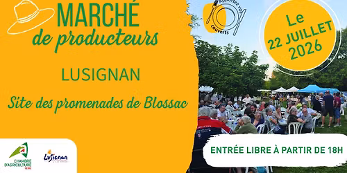 March\u00e9 de Producteurs - Lusignan