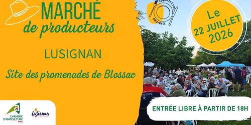 March\u00e9 de Producteurs - Lusignan