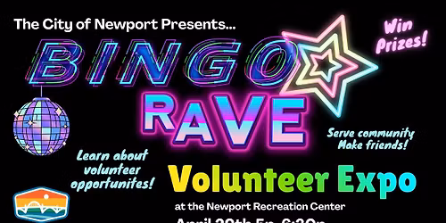 Bingo Rave Volunteer Expo