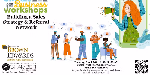 Small Business Workshops: Building a Sales Strategy & Referral Network