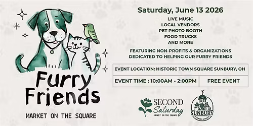 Sunbury Farmers Market- Second Saturday Markets on the Square