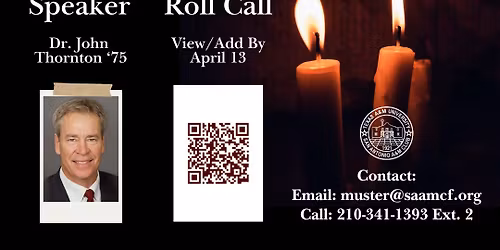 2026 Aggie Muster with the San Antonio A&M Club