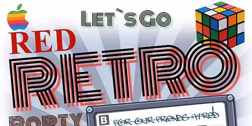 RED Retro Party & Bake Sale