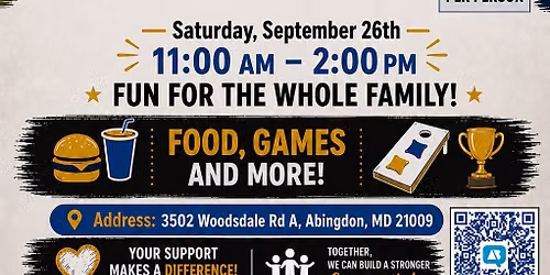 Delegate Andre Johnson's Tailgate and Rally Fundraiser