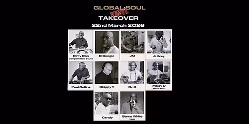 Global Soul Vinyl Takeover - Connoisseurs Soul Session
