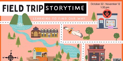 Field Trip Storytime: Neenah Animal Shelter (ages 3 & up)