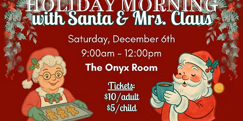 Parents' Place Holiday Morning with Santa & Mrs. Claus