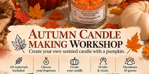 Create your own scented pumpkin candle Amsterdam West