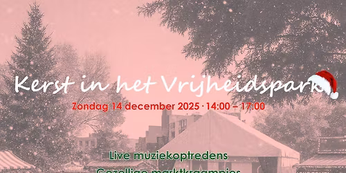 Kerst in het vrijheidspark