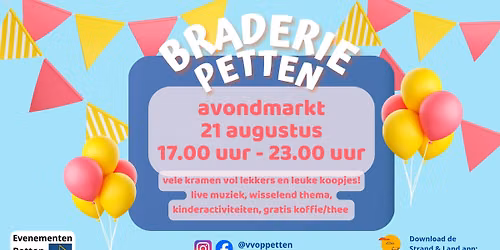 Braderie Petten avondmarkt