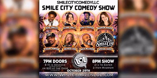 Smile City Comedy Show! with Rob Smiles