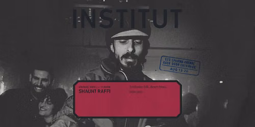 INSTITUT 016 | vintage vinyl | SHAUNT RAFFI