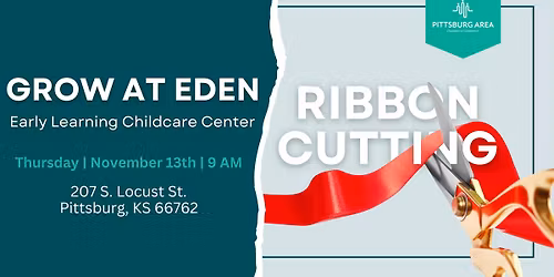 Ribbon Cutting - Grow At Eden Early Learning Childcare Center