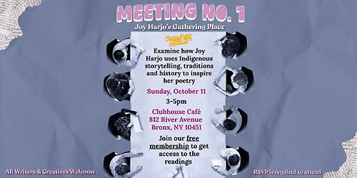 Writers With Attitude Presents: Joy Harjo's Gathering Place