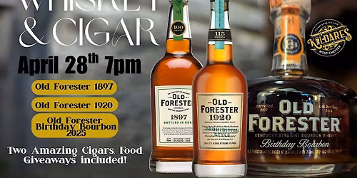 Kildares Presents: Whiskey Cigar Night
