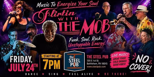 Steel Pub: FWTM \ud83c\udfb7 One Night. One Stage. Unlimited Energy