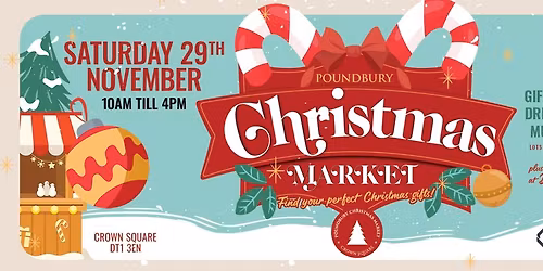 Poundbury Christmas Market 2025 - Crown Square Poundbury