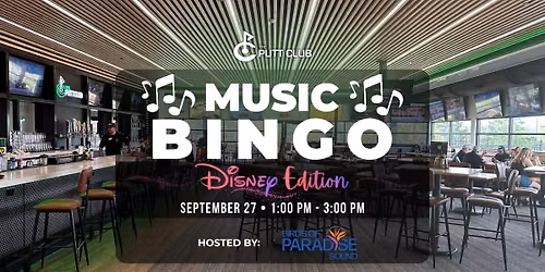 Disney Music Bingo at The Putt Club