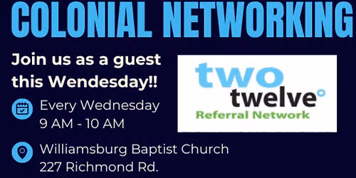 Colonial Networking Group Weekly Meeting
