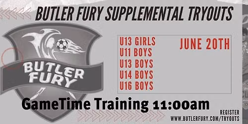 Butler Fury: Fall '26 Supplemental Tryouts