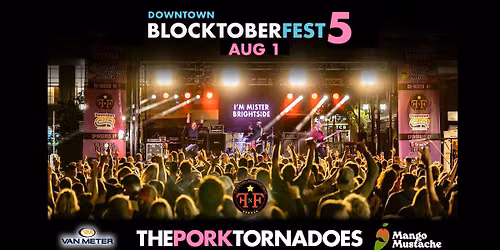 Blocktoberfest featuring The Pork Tornadoes, Reggae Rapids and School of Rock
