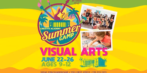 SBDAC Creative Academy \ud83c\udfdb\ufe0f Visual Arts Summer Camp \ud83c\udfa8 Ages 9-12