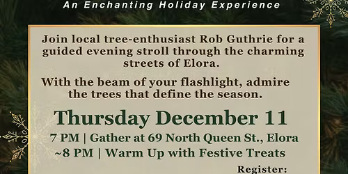 Stroll Among the Evergreens - Elora