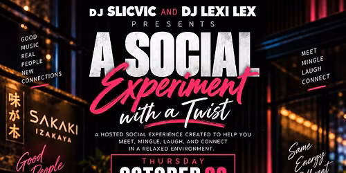 Social experiment with a twist