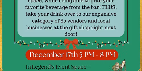 Ham's Holiday Sip n' Shop!
